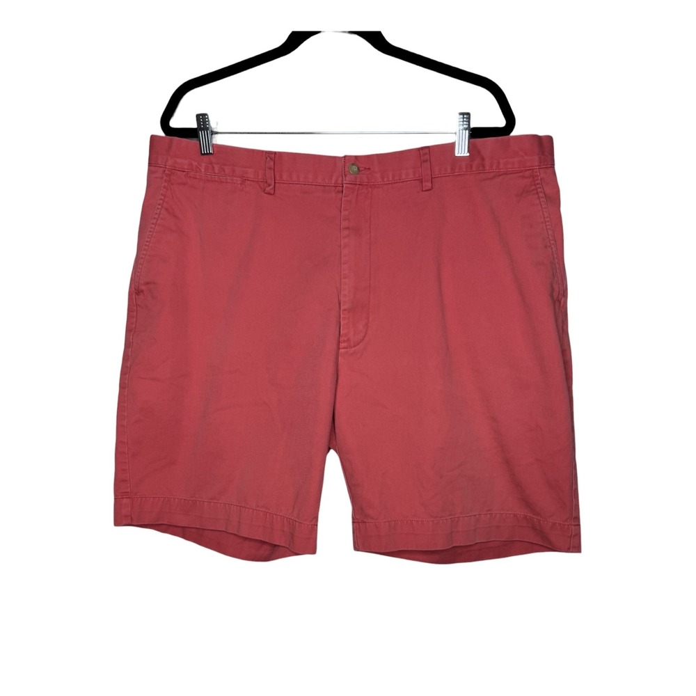 Polo Ralph Lauren Prospect Shorts Men 42 Coral Pink Salmon Cotton Chino 9 Inseam